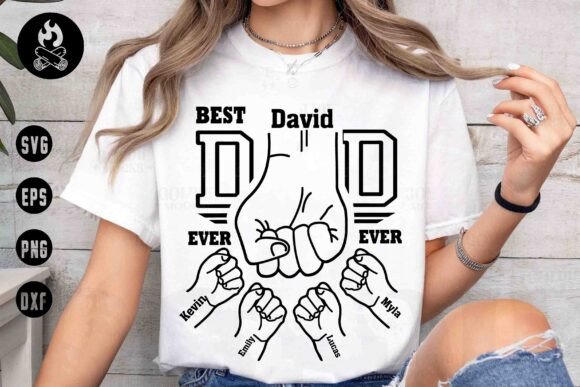 Download Personalized Dad Fist Bump SVG, Dad'sDay - Personalized Collection