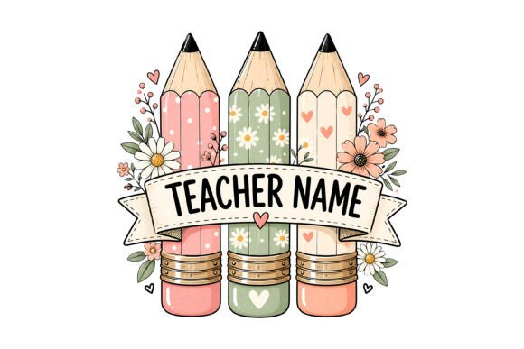 Download Personalized Teacher Pencil Design - Personalized Collection