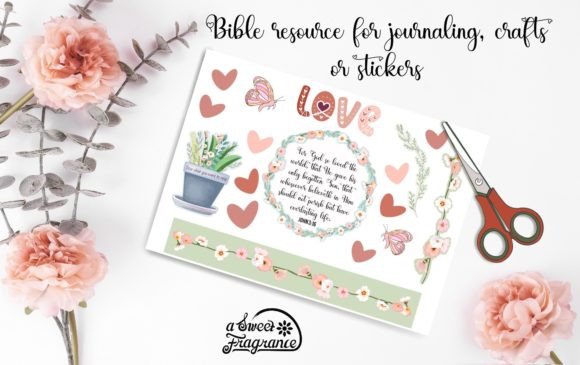Download Love God's Way Bible Journaling Page - Love Collection