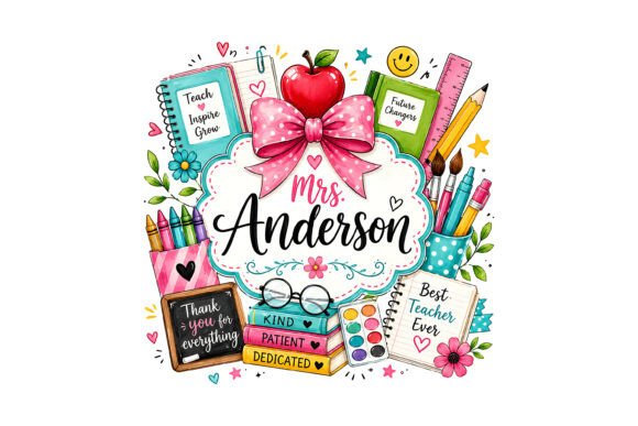 Download Personalized Teacher Appreciation PNG - Premium Resources