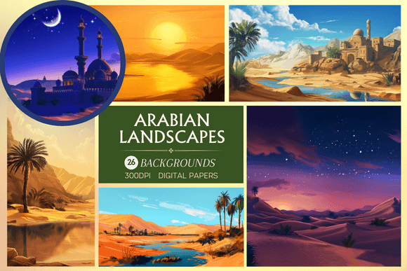 Download Arabian Landscapes - Backgrounds - Arabian Collection