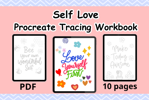 Download Self Love Calligraphy Workbook - Love Collection